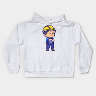 Cute People Contraktor Cartoon Kids Hoodie